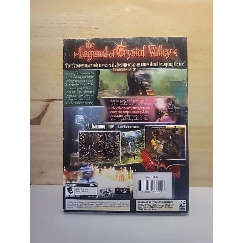 The Legend of Crystal Valley - PC - Video Game - VERY GOOD ML209
